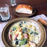 バター不要!オリーブオイルで作る『クリームシチュー』が美味しすぎる♪