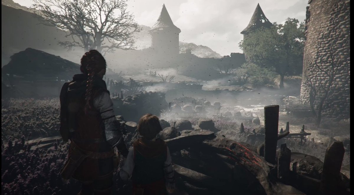 Liri_Runa's tweet photo. Ayer empecé el #APlagueTaleRequiem 
Qué decir? Visualmente es bello y aterrador, esto de sentir presión constante es algo que maneja muy bien esta saga.
Veremos qué le espera a Amicia, Hugo y Lucas en esta nueva aventura. https://t.co/Wugoizl8hJ