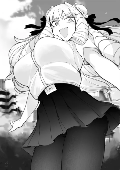 ごきげんよう #ジャイアントお嬢様 
