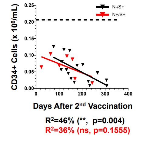 wuhanDrosten's tweet photo. @Karl_Lauterbach Was sagen Sie zu DIESER Studie?...die Stammzellen von Kindern geimpfter Mütter gehen gegen Null...https://t.co/P4c7hSMUpW...bye bye Immunsystem #CD34 #mir16 #Skandal @3Annoyed @TheJikky @PEI_Germany @rki_de https://t.co/YRrKZs2V3q