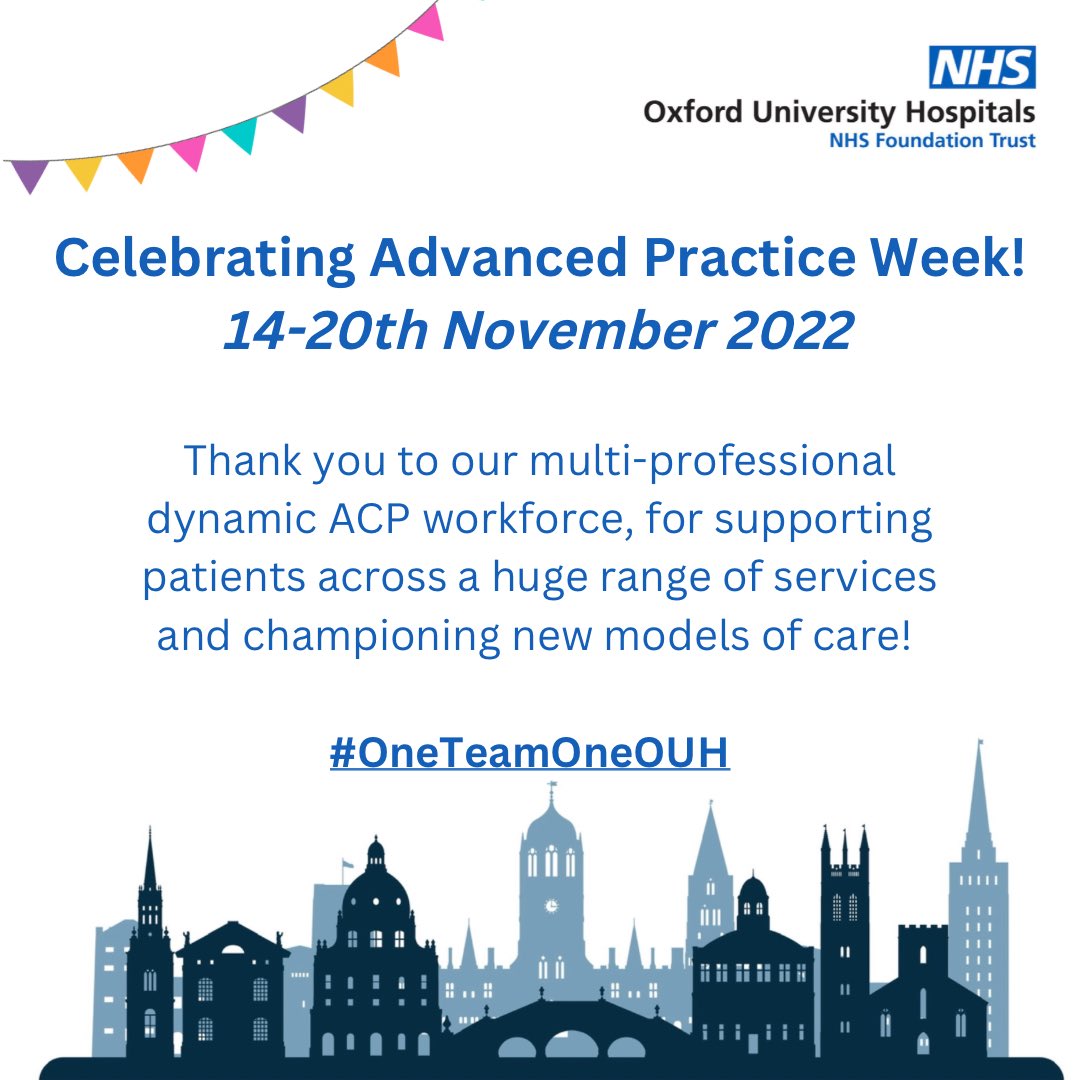 claireozz's tweet image. Happy Advanced Practice week 💫Thank you for all you do, and to our Supervisors, for helping develop this workforce! #AdvancingPractice2022
#AdvPracWeek22 #ACP @OUHospitals @hewalthall @SafetySamFoster @OUH_CPF