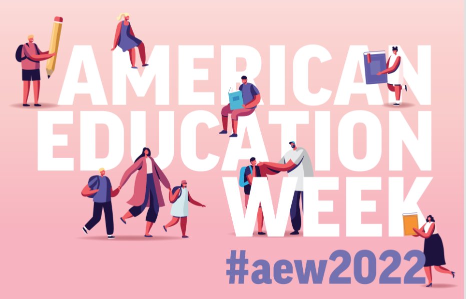 Happy American Education Week 2022!  

Distressed that 25 percent of the country's World War I draftees were illiterate and 9 percent were physically unfit, representatives of the NEA and the American Legion met in 1919 to seek ways to generate public support for education.