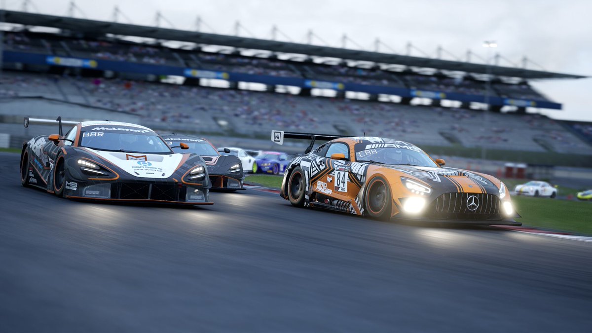 GridFinder's tweet photo. Nurburgring SRXP Race 🏁
Team dominating once again. The Grid Finder cars finished close together with Tristan taking the win, followed by Daniel in P2, Kevin in P4, Bogdan in P5 and Clemens in P6 🤲
#SimRacing #Esports #SRXP #Nurburgring #GridFinder https://t.co/3Jl5vcPGh6