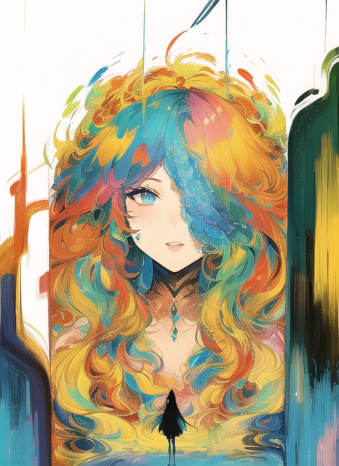#NovelAIi2iでエモい絵を作る自己満足。 