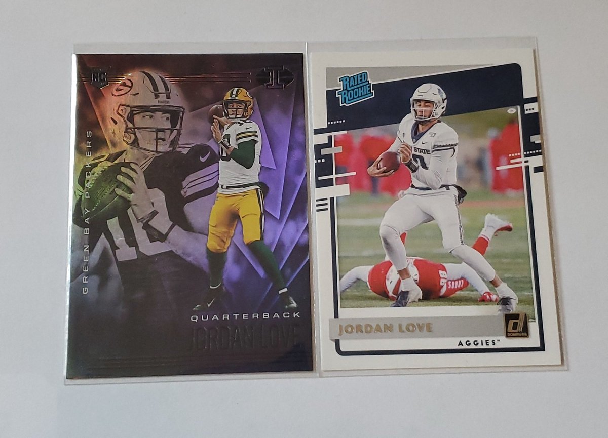 ISellCards2U's tweet photo. Jordan Love Illusions /Chronicles Draft Picks RC

$3.25 PWE FREE SHIPPPING🔥

@HobbyConnector @linkmycard @CollectTheGame @HiveCards @collectorconn19 @Hobby_Connect  @MDRANSOM1 @CardboardEchoes https://t.co/ugY3SkQCDf
