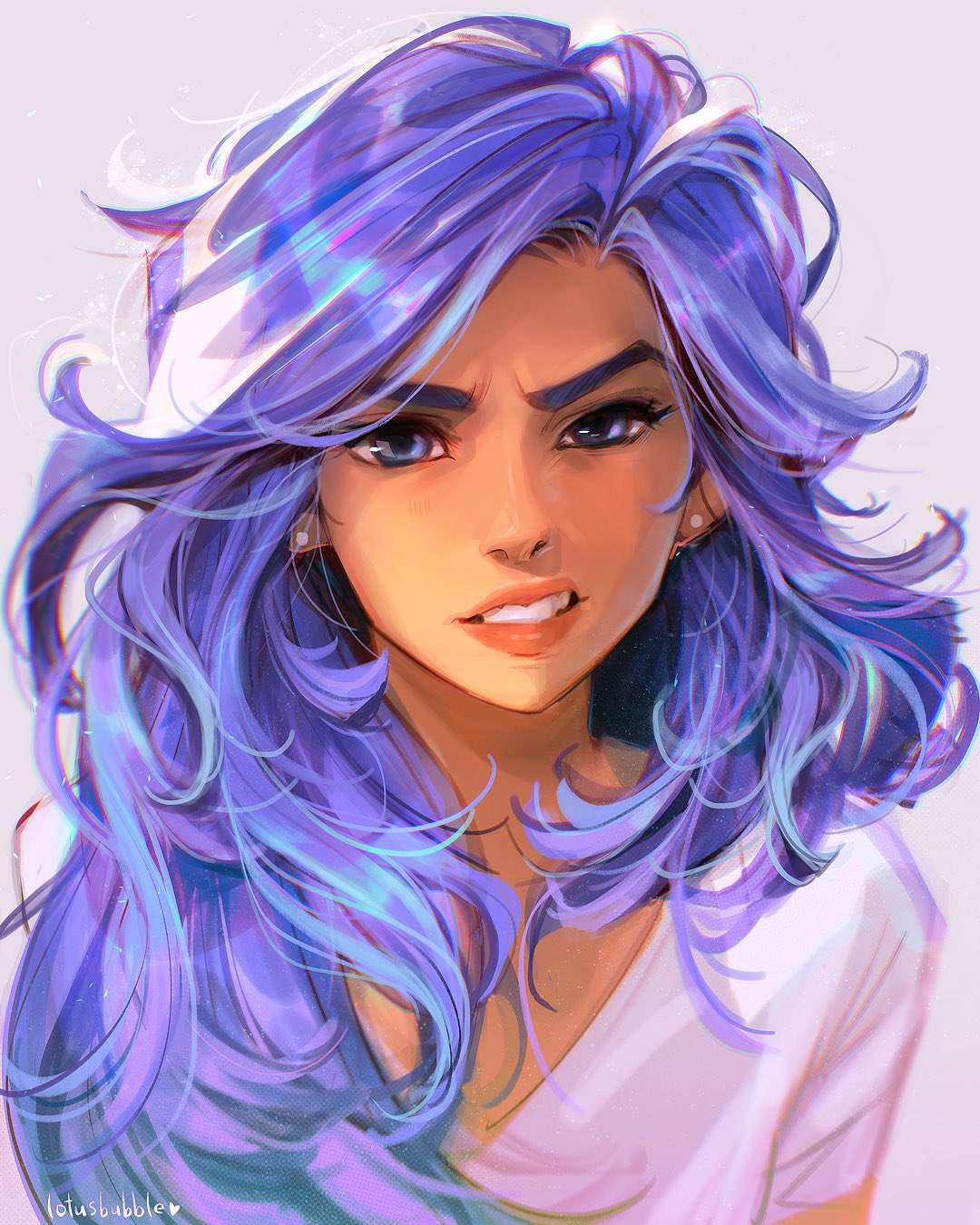 lotusbubble-on-twitter-expression-practice-digitalart-drawing