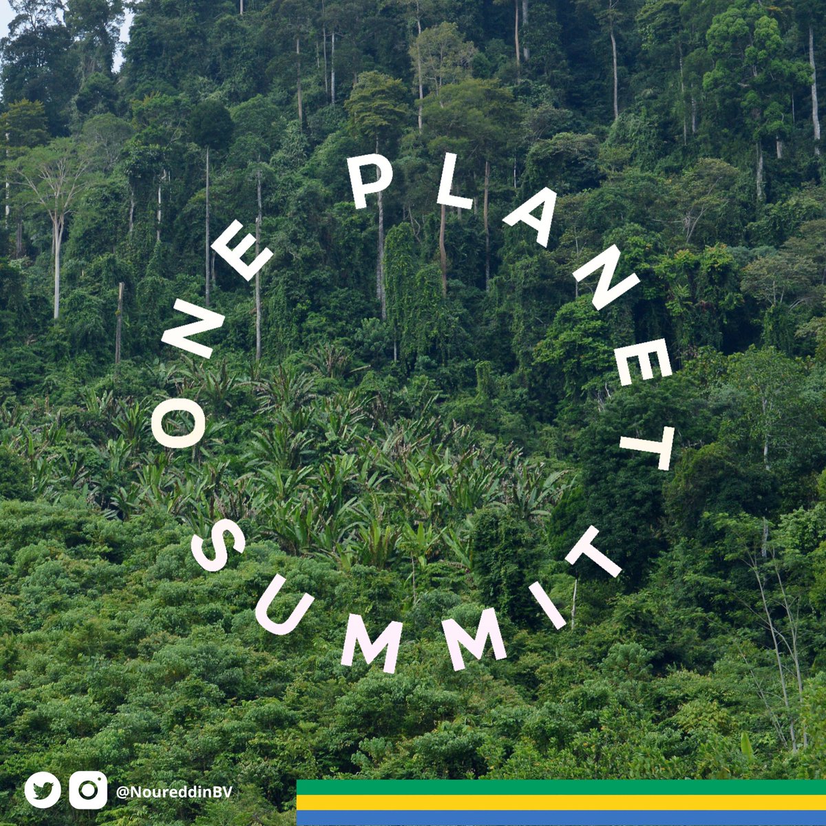 It’s official !
<a href="/PresidentABO/">Ali Bongo Ondimba</a> and <a href="/EmmanuelMacron/">Emmanuel Macron</a> announced at the #COP27 a <a href="/OnePlanetSummit/">One Planet Summit</a> on #forests in #Libreville next March.
The opportunity for world leaders to reaffirm their commitment to protect vital #carbon and #biodiversity reserves as a priority..✊🌍