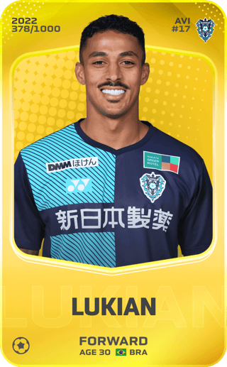 MatsuyamaSorare's tweet photo. 🇯🇵New post on  J1 Transfer rumours🇯🇵

Lukian is rumoured to be moving. The 2021 J2 top scorer could well benefit from a new team👀

Win his &amp; Nagatomo limited card!🎁

To enter:
✅ Follow @MatsuyamaSorare 
✅ RT + Like
Deadline - 12pm JST Thurs

https://t.co/dtNXz1sWko

#sorare https://t.co/xUVFi64uml