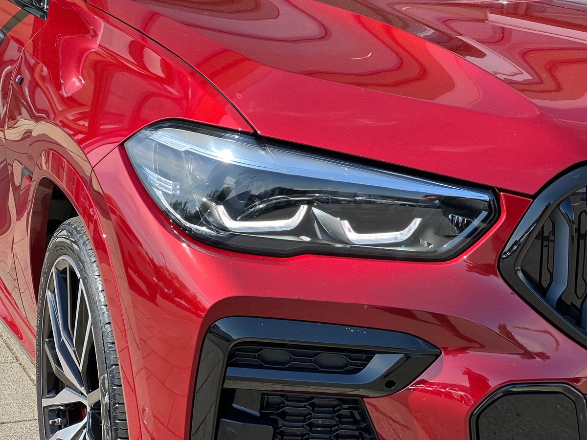 Turn heads with this stunning Flamenco Red BMW X6 xDrive30d M Sport