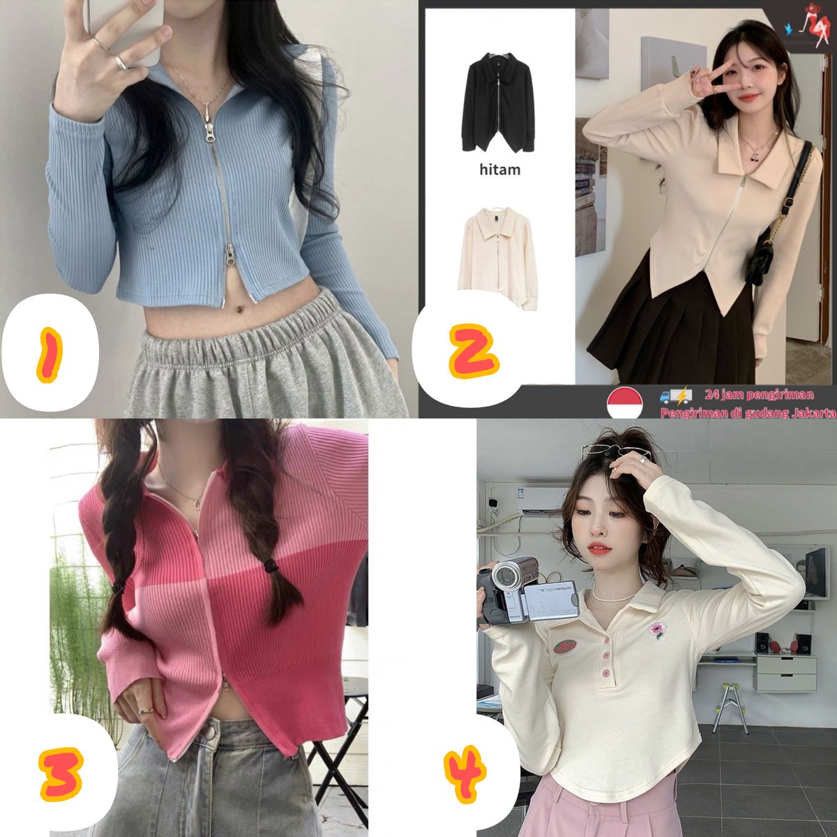 AndiniV8's tweet photo. Atasan Wanita Korean Kekinian 😍

1~  https://t.co/GlyMA7mIKi

2~ https://t.co/eXC52nL5Vp

3~ https://t.co/qkZ2BQiASF

4~ https://t.co/ijKfDSJVXU

Story Of My Life CAT 4 Day6 CAT 1 Oyen Run BTS Coldplay jongdae Senin #BLACKPINKinJKT #AMAsFanFavorite #OneDirection #weareoneEXO https://t.co/VG4AcELGZX