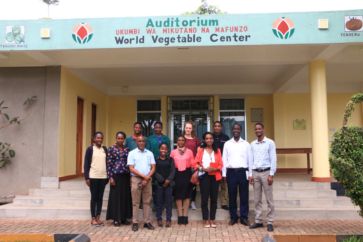 MNjumali's tweet photo. Study visit by the team from @GAINalliance for improved nutrition (GAIN TEAM) from Dar es salaam head office @WorldVegCenter Arusha. The team commented to be impressed by the activities done @WorldVegCenter specifically the youth incubation program @TanzaniaViable.
@RugalemaG https://t.co/b4ApFnul43