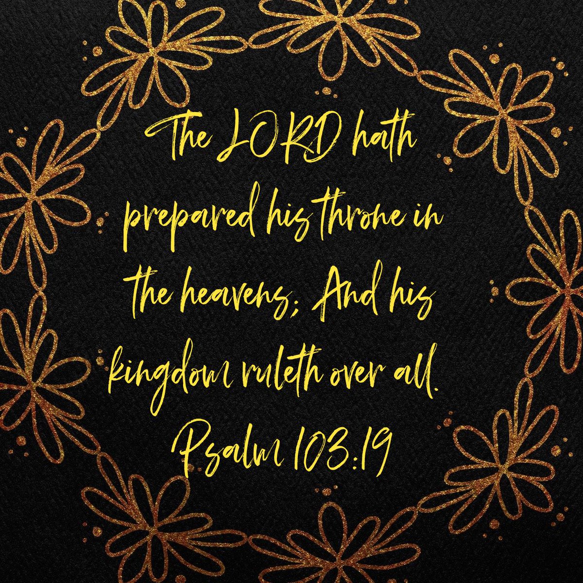 partymafia69's tweet photo. The LORD hath prepared his throne in the heavens; And his kingdom ruleth over all.
Psalm 103:19 KJV

https://t.co/bgF97jOkig https://t.co/cbVokG1p9P
