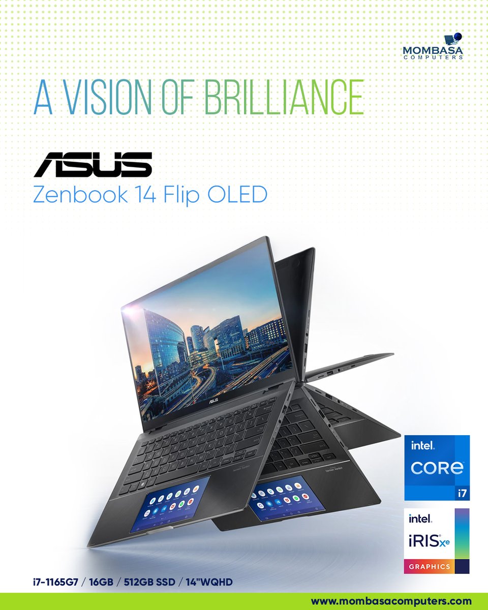 Creativity, Style, Innovation. These are qualities that define the elegant new #Asus #Zenbook14 .Its one of the worlds smallest 14-inch laptops and features the breathtaking NanoEdge display and the revolutionary screenpad 2.0 to give you the freedom to discover your creativity.