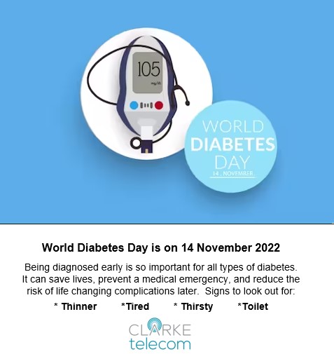 NOV 14th World Diabetes Day ❤

#worlddiabetesday