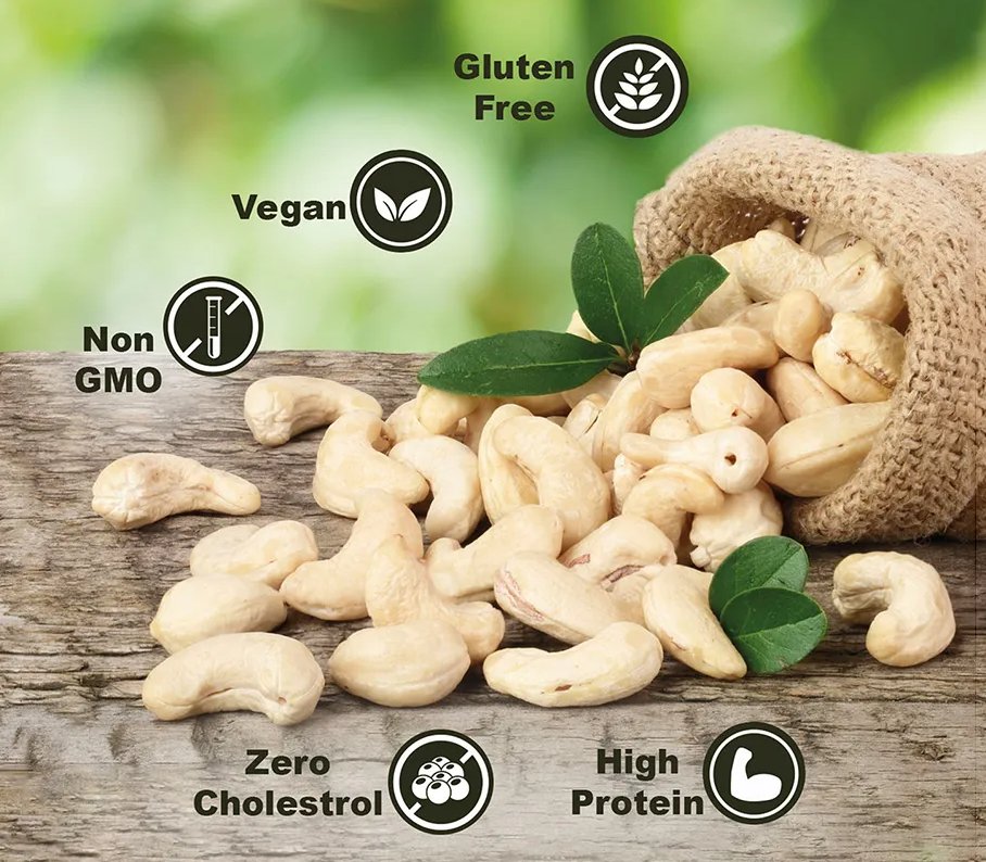 AfricanCashew's tweet photo. Don't wait until the new year to add cashew consumption to your list of goals, Start now🎯!

#CashewNuts are rich in #protein and #healthyfats, including #monounsaturated &amp; #polyunsaturated fats. 

#Vegans #ACA #GlutenFree #ZeroCholesterol #NonGMO @AfricanCashew @CommodAfrica https://t.co/v3lmY592by