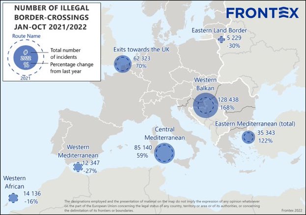 davcarretta's tweet photo. L’Italia si fa carico di tutti i migranti che entrano nell’Ue. 

Ah no. https://t.co/b5079rc0vd