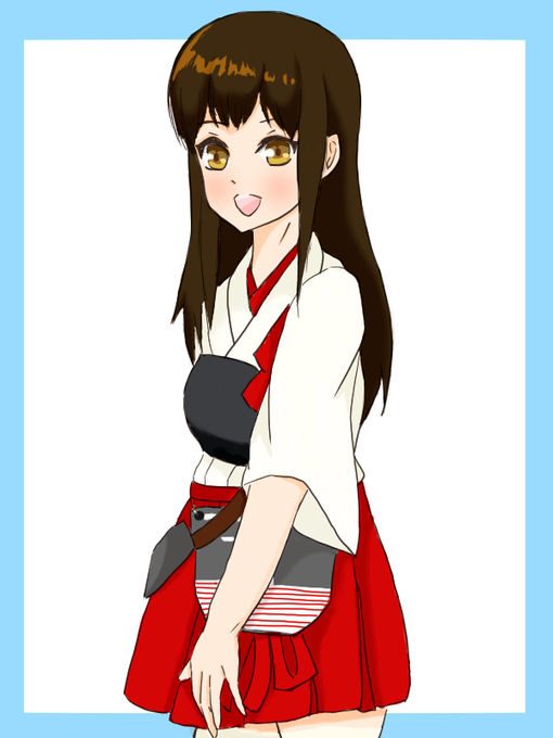 「hakama short skirt red hakama」 illustration images(Latest)｜5pages