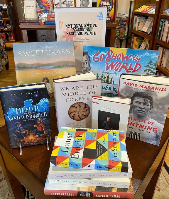 It's National Native American Heritage Month. You can browse our shelves every day this week! Fri...