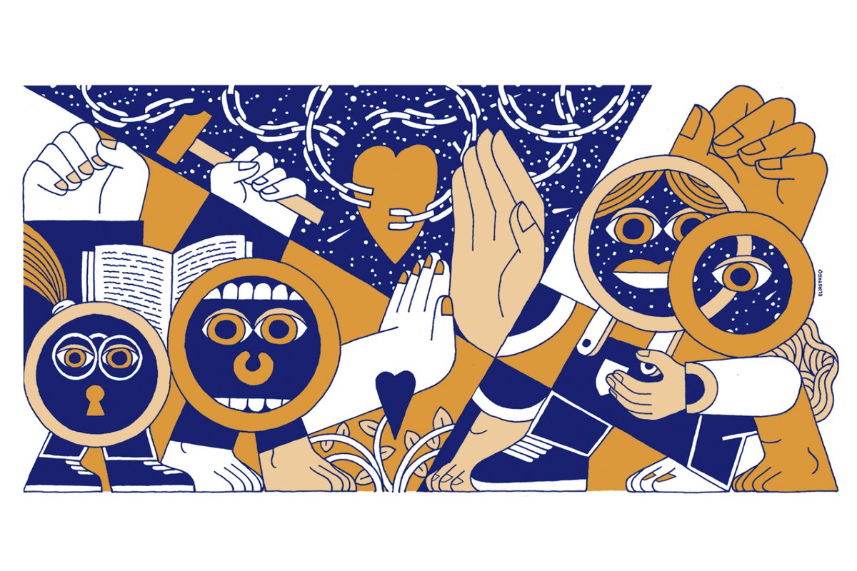 #IMPRESSIONS | “Estimar és una opció lliure que fem contra la por, l’obediència, l’alienació i la separació. Escollir estimar és una tria per connectar, per trobar-nos en l’altre”.
 
✍️ Opinió d’<a href="/alfons_bosch/">Alfons C. Salellas Bosch</a>
🎨 Il·lustració d’<a href="/elias_tano/">Elías Taño</a>
 
▶️ directa.cat/bell-hooks-amo…
#Directa557