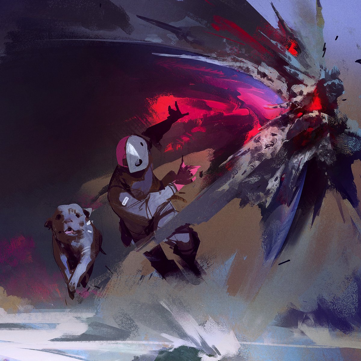 「Discover the art of Adrian Bush, Senior 」|IAMAGのイラスト
