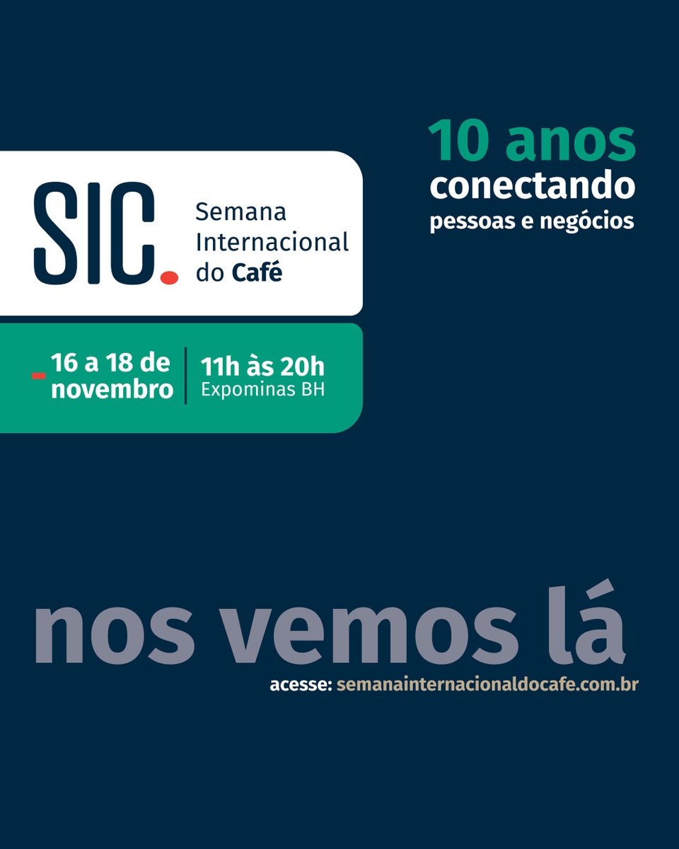 sistemafaemg's tweet photo. ☕ A Semana Internacional do Café começa nesta quarta (dia 16).
🤩 Nos vemos lá!
🔍 https://t.co/Ah63s1Yzqy
#sistemafaemg #senarminas #inaes #agro #escoladaterra #inovação #produtorrural #sindicatorural https://t.co/fA2NH5yBFR