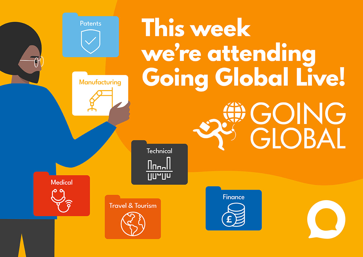 IntonationLtd's tweet photo. We're looking forward to our next conference!

Come and say hi to us at Going Global Live on the 16th &amp; 17th of November!

Find out more about Europe's leading event for taking your business overseas here: https://t.co/91G5H9giNu https://t.co/QdpDQLdqhg