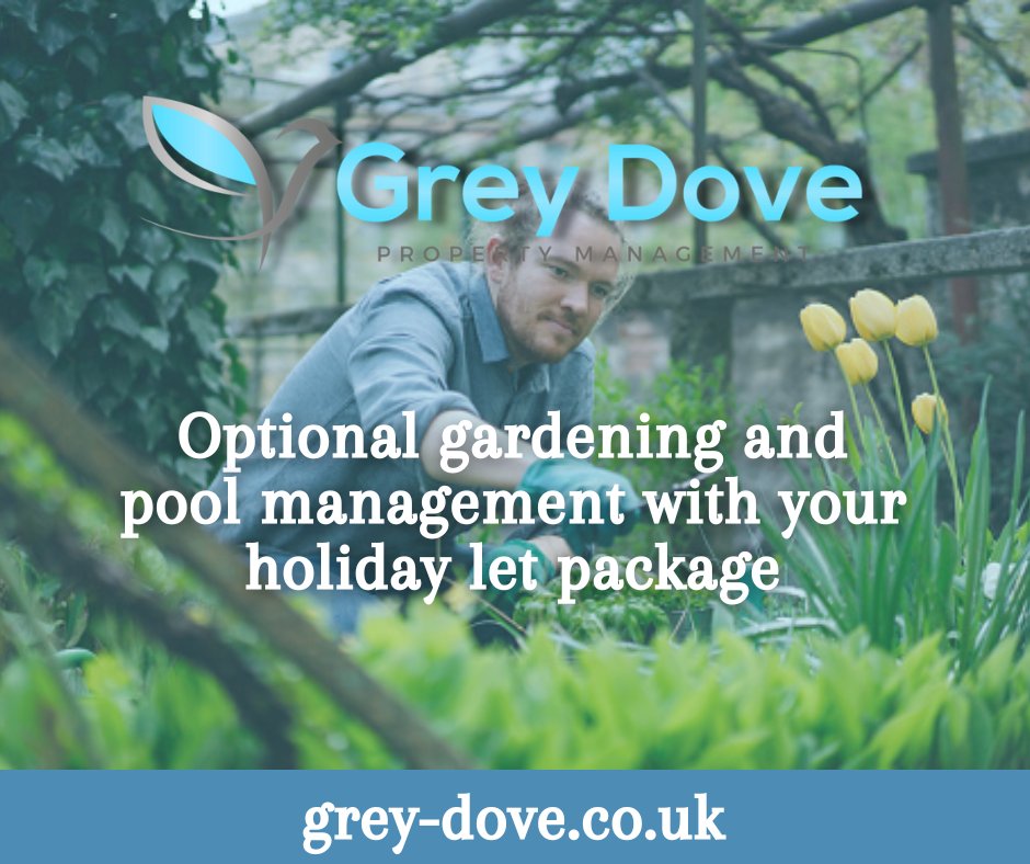 Where applicable, gardening and pool management can be added to your holiday let package with Grey Dove.
-
-
#holidayhome #propertymanagement #holidaycottage #holiday #property #secondhome #holidaylet #staycation #holidayaccommodation #cotswolds #cotswoldslife #discovercotswolds