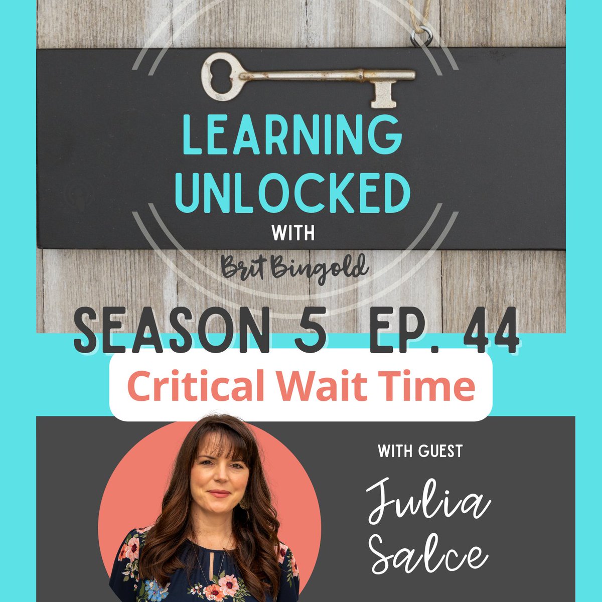 gpsprofgrowth's tweet photo. Guest: Julia Salce, Instructional Specialist
In this episode, Julia and Brit GEEK OUT over their new learning about "wait time." https://t.co/sP87wPtIw1
#gpslearns https://t.co/v72P0WgCYx