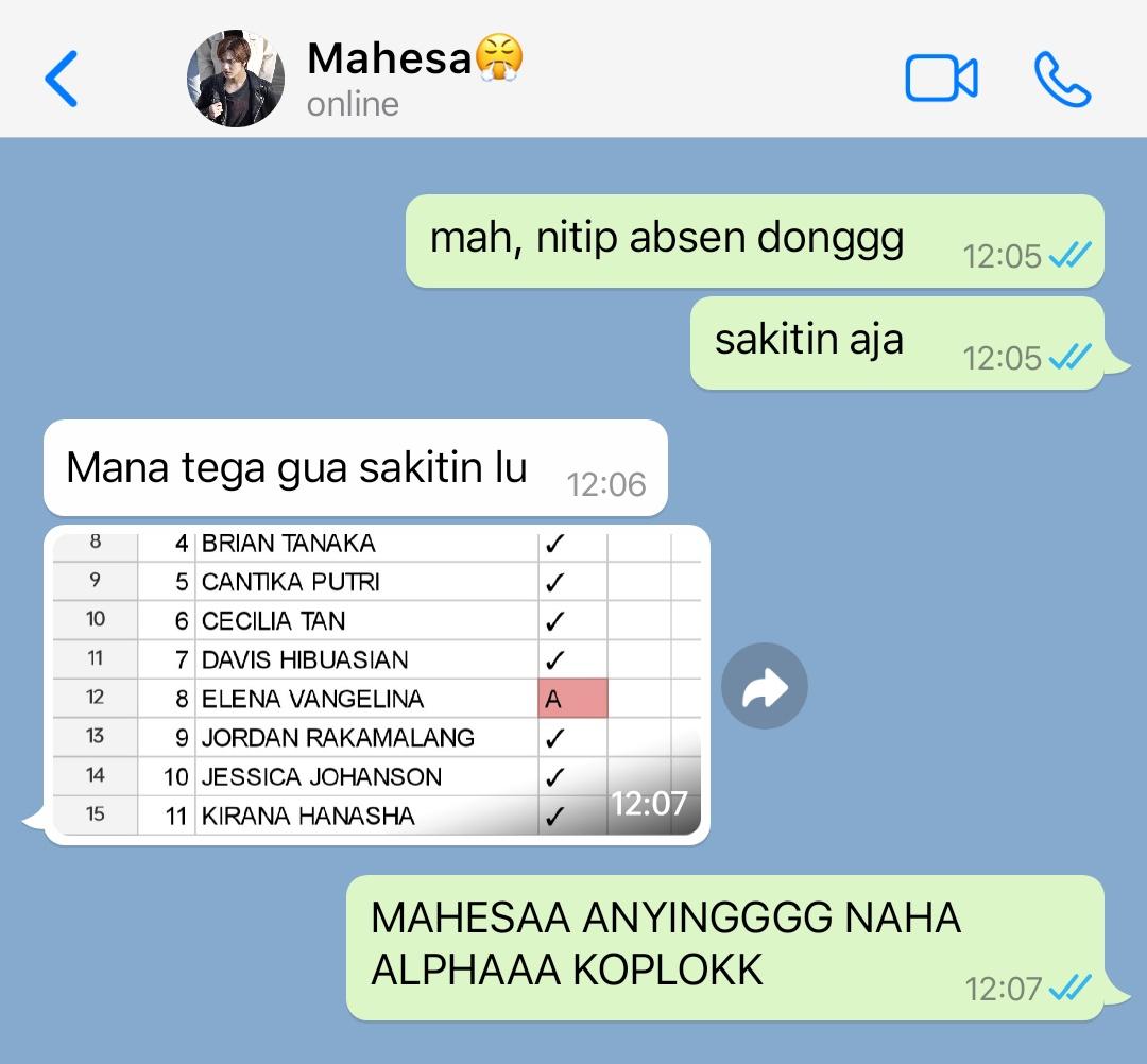 bithermine's tweet photo. Absen

— haechan five tweets au, by 𝐦𝐞𝐨𝐯𝐯𝐫𝐢𝐭𝐞𝐬.
Cw // harsh words https://t.co/N8SCkEeT5Q