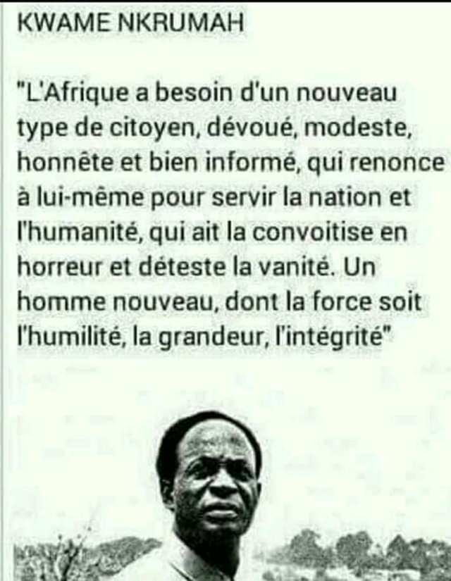 'AFRICA MUST BE UNITED' #KwameNkrumah #UnitedStateOfAfrica #MarcusGarvey