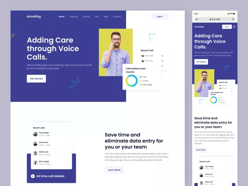 uihutofficial's tweet photo. Aircalling Landing Page
https://t.co/rJTX2jF20H
Hello design lovers. Aircalling is a Landing Page of calling software. 
#AircallingLandingPage #Aircalling #LandingPage #callingsoftware
#callingwebsite #productivitywebsitedesign #productivity
#productivitywebsite #uidesign #ui https://t.co/pa9jRgUI3p
