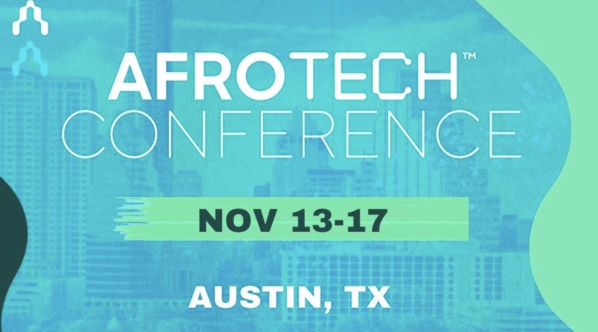 CocoBunny78's tweet image. #afrotech2022 “Vibes”