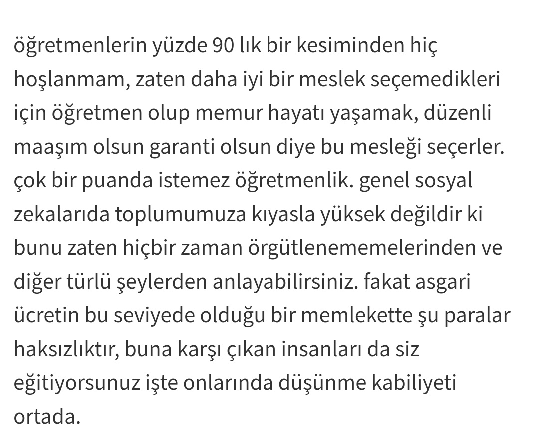 Bu metin ekşi sözlükten hadsiz bir yazar ama hakareti bize söylemiyor değil mi biz elimizden geleni yapanlarız.. Bunları bu lafları ettirenlere de yazıklar olsun. Ama hepsini eğiteceğiz...
#ÖMKEkDilekçeAYMde