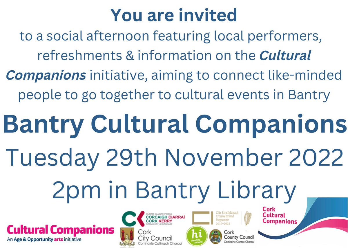 Cork Cultural Companions tweet media