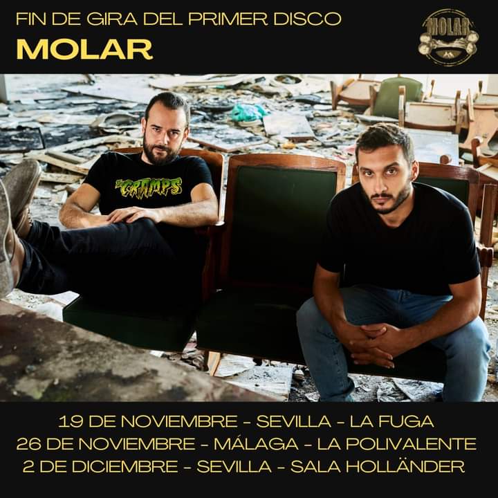 furiamolar's tweet photo. LAS TRES ÚLTIMAS FECHAS DE NUESTRO PRIMER DISCO
@lafugalibrerias
@salahollander https://t.co/bRVUGlRnrk