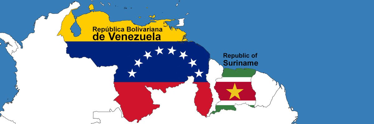 AntroCanal's tweet photo. Buen día Venezuela! 

#EsequiboRsVenezuela
#TigriIsVanSuriname

#MiMapa #14Nov https://t.co/jN1b9dUd2y