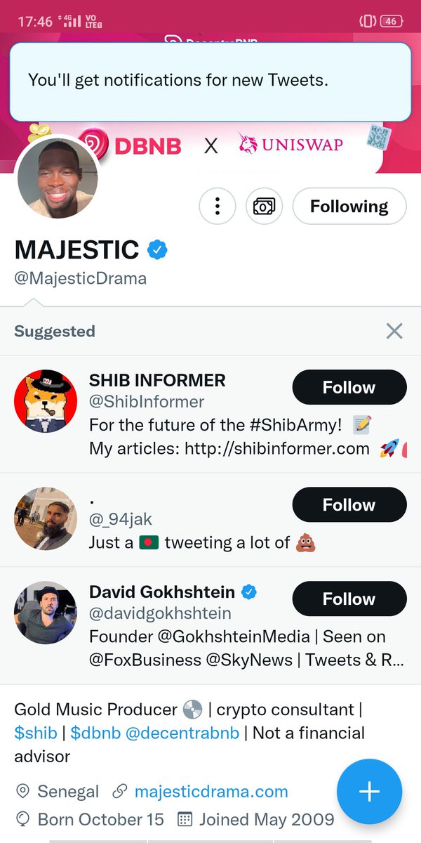 Manojk_21's tweet photo. @MajesticDrama @DecentraBnB OMG hope this be my first win.. thank you so much https://t.co/t5nJ7eeF82