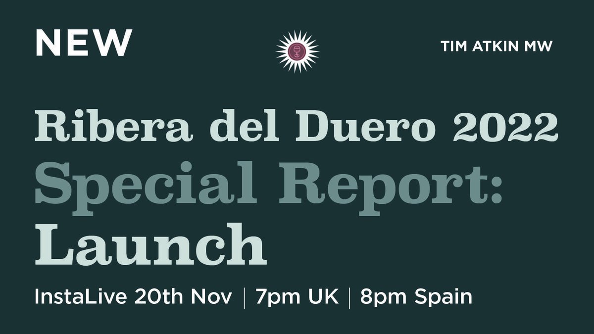 I’ll be launching my 2022 Ribera del Duero report next Sunday on Instagram Live. #riberadelduero