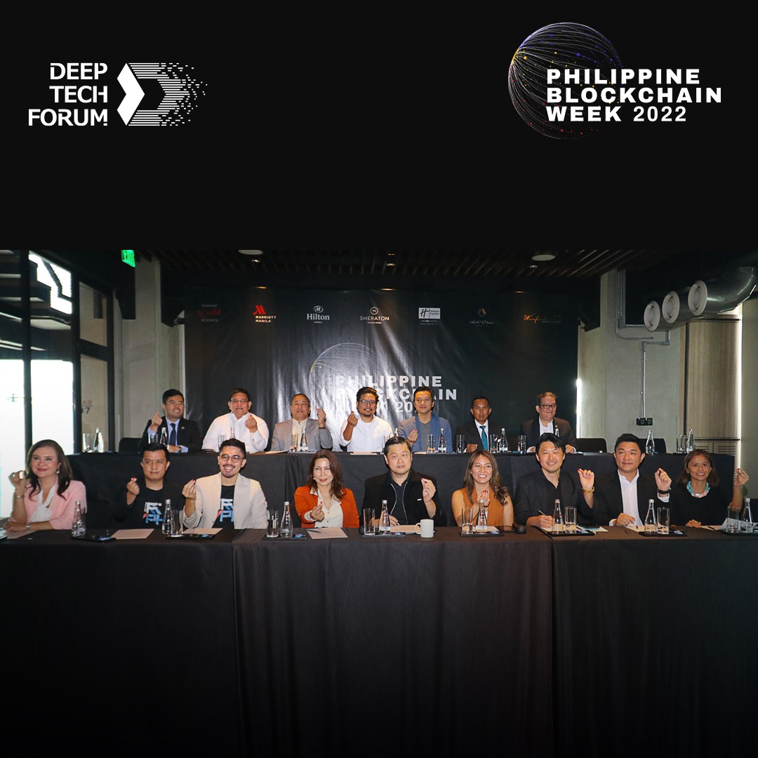We're coming for you @philblockchain 🇵🇭

We are honoured to be a partner in the first-ever #Blockchain conference in the #Philippines from Nov. 28th - Dec. 4th, 2022. in Newport World Resorts, #Manila. 

Get your tickets here: Philblockchainweek.com 

#DeepTechForum