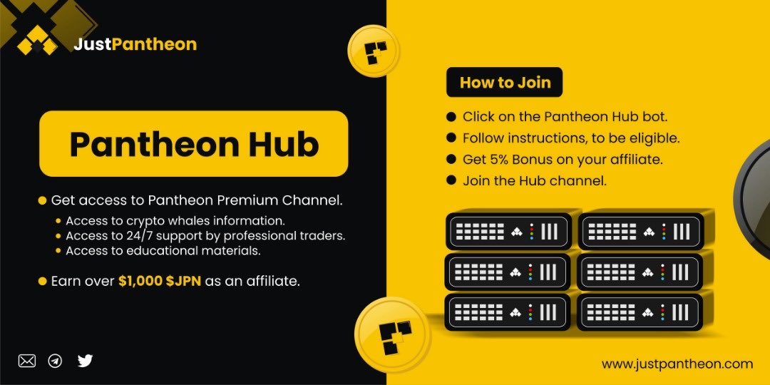 Just Pantheon Token tweet media