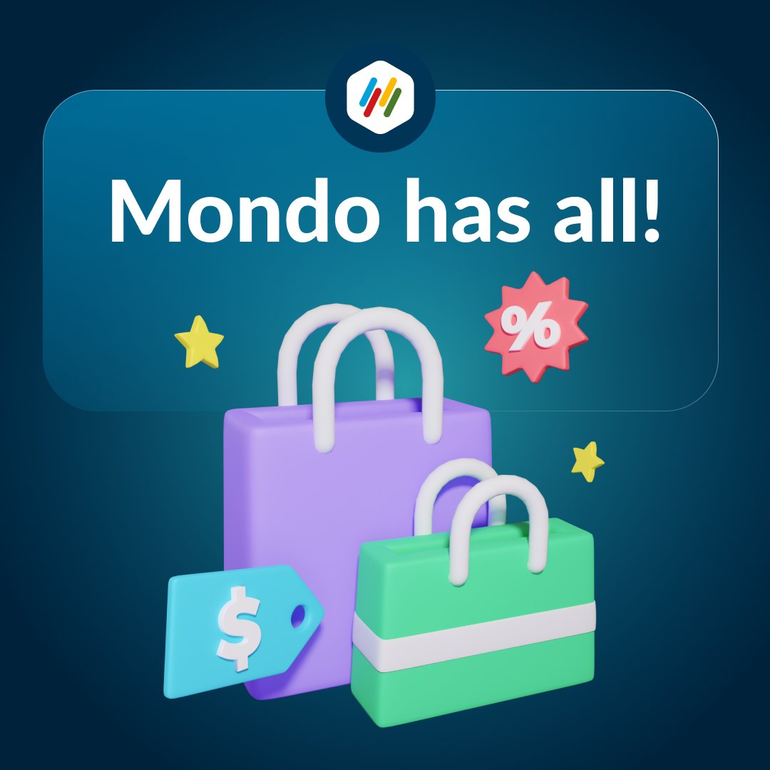 #Mondo admittedly has one of the best qualities you can find in a platform: it is an all-in-one platform! 🙏

Whether you require a trusted #crypto payment system, an #eCommerce platform, or #blockchain services, Mondo has it all. 😁

Learn More: mondo-coin.com/en/home/