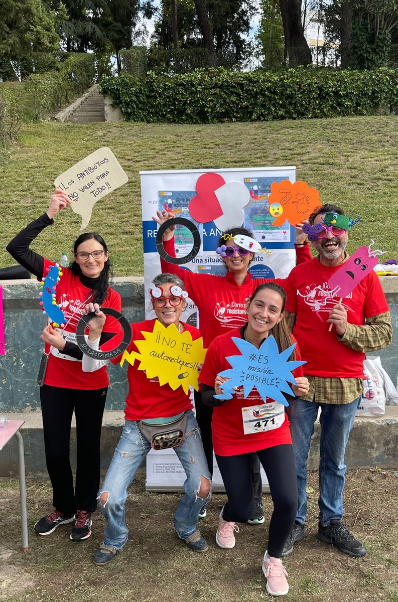 Una especial mención al equipo de <a href="/esmisionposible/">ES MISIÓN POSIBLE</a> por su gran ayuda y colaboración durante la II Carrera Universitaria #corresinresistencia🦠en <a href="/unicomplutense/">Complutense</a> 

🙌🏼¡Muchas gracias, súper team!🙌🏼

#EAAD #WAAW #SúmatealPran #ResistenciaAntibióticos #AntimicrobialResistance