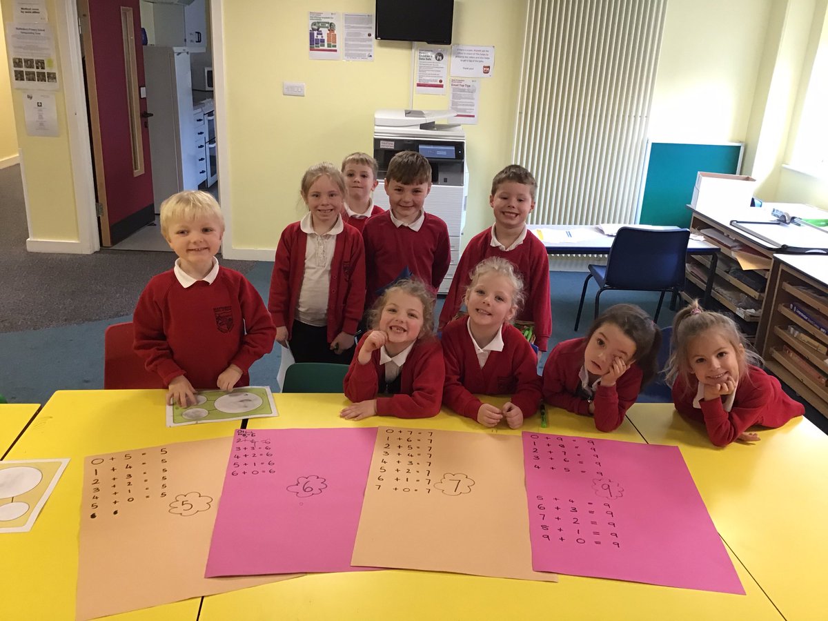 SPS_KS1's tweet photo. Today Year 1 have been working practically to find number bonds within 10 #spsmaths https://t.co/XXnP3ONPCL