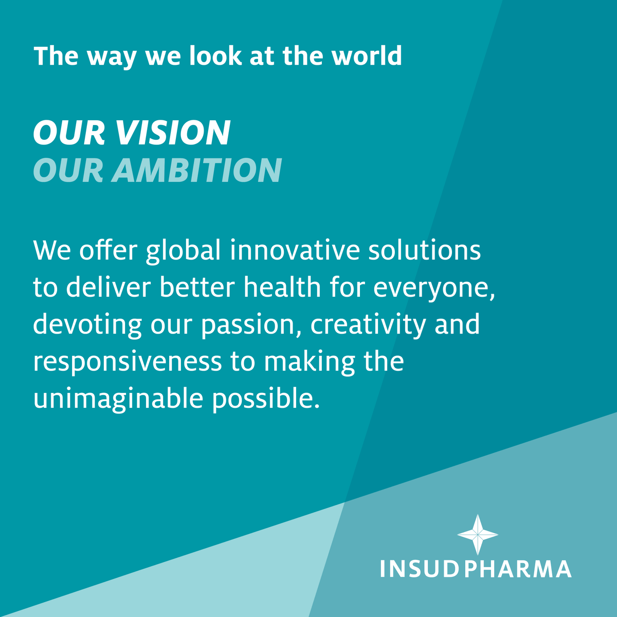 InsudPharma's tweet photo. Our vision: Better health for everyone. 
#innovativesolutions #globalsolutions #healthforeveryone #passionandcreativity #affordablemedicines https://t.co/NsuWij96TD