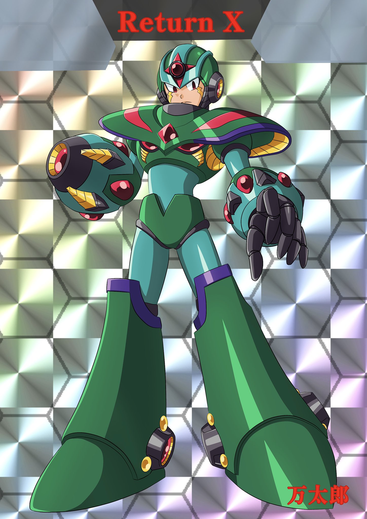 WF2022冬 madhands ロックマン リターンイクス ガレージキット (未組立