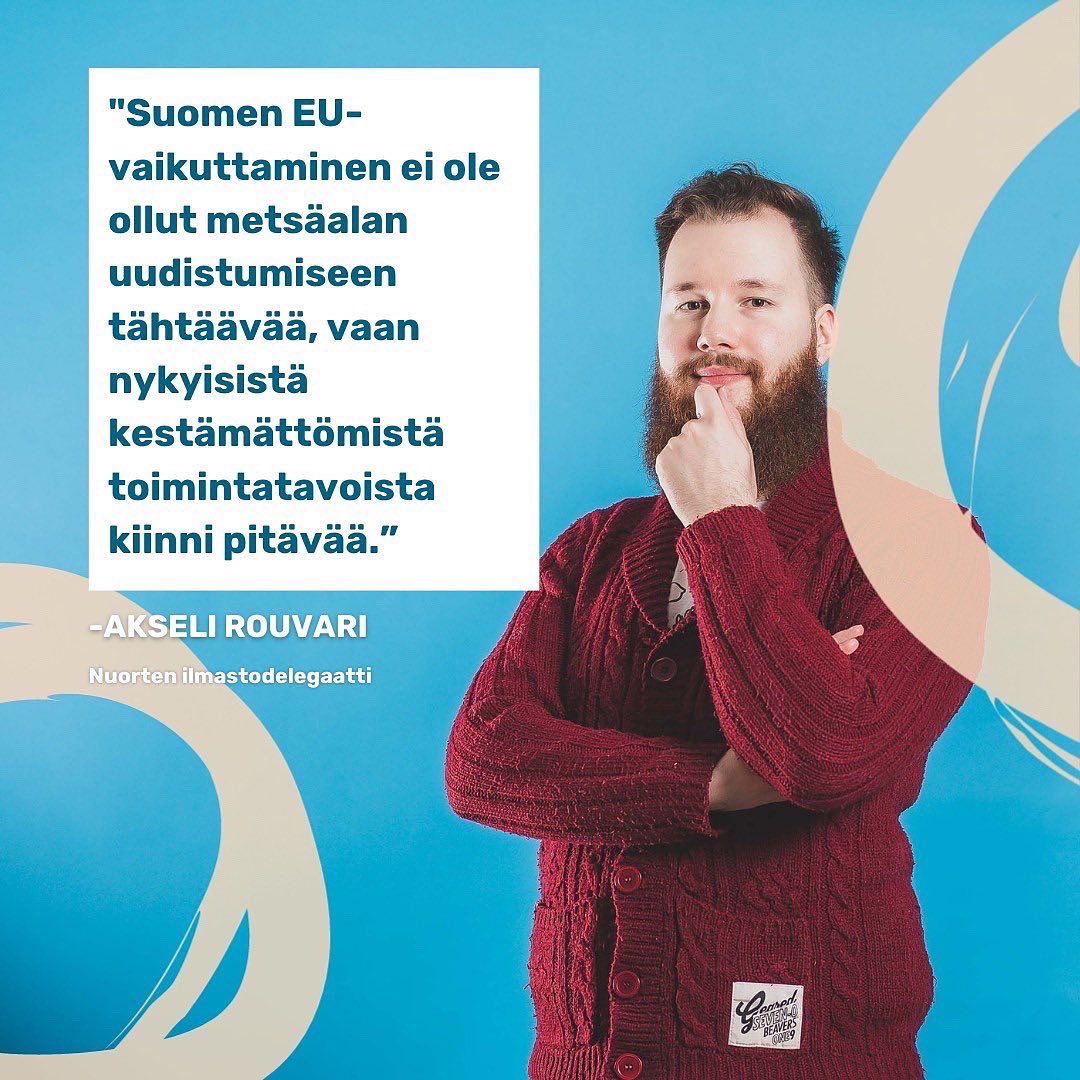 5/5 Lisää vaikuttavuutta EU- ja kv-areenoilla! Jotta metsästrategian tavoitteet kokonaiskestävyydestä heijastuisivat paremmin Suomen kansainväliseen vaikuttamiseen, tulee metsien talousarvon lisäksi muut arvot huomioida paremmin Suomen kannoissa.