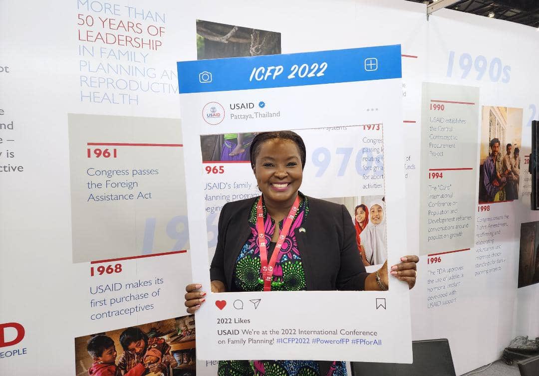 teensmata's tweet photo. USAID YPE4AH project representatives at the opening ceremony of the #ICFP2022. https://t.co/mzr037Kxql