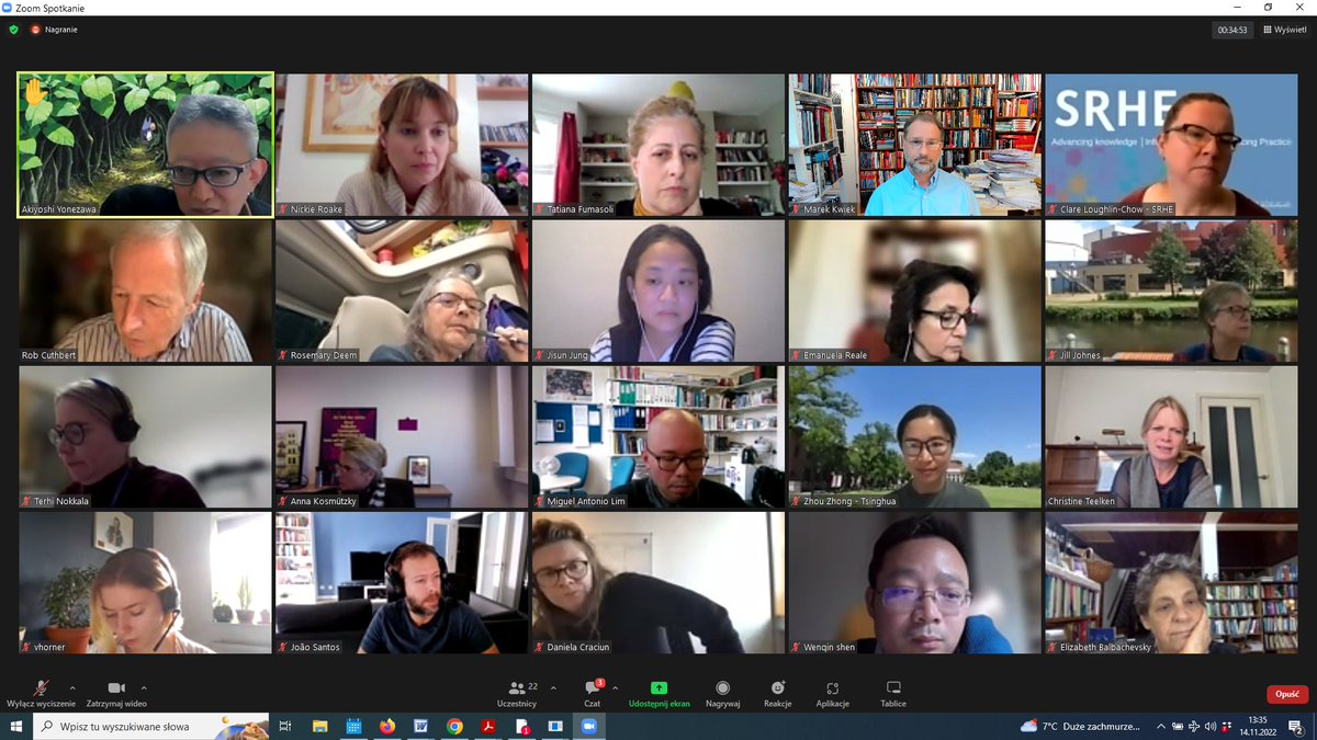 Sitting at an ultra-interesting annual Editorial Board meeting of "Higher Education Quarterly", the oldest UK journal in higher education. I started my service - back in 2004! Hello colleagues!