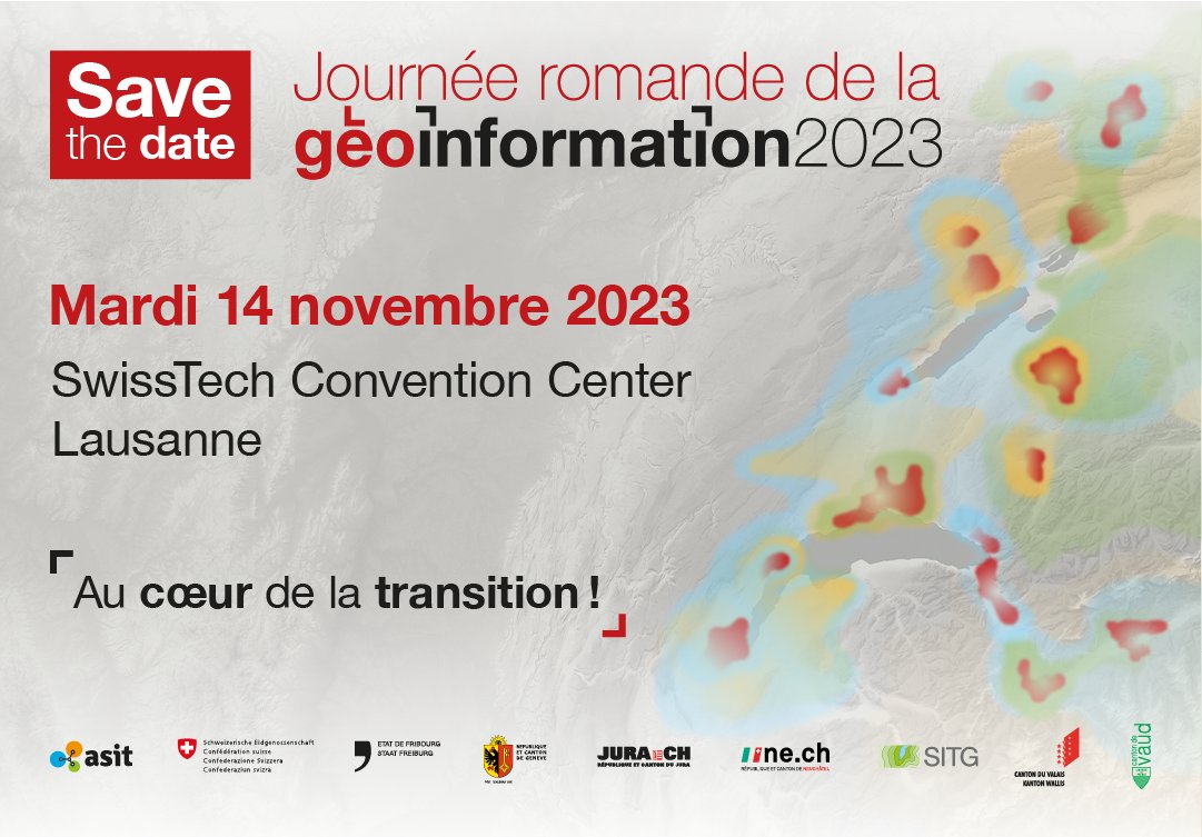 Journée romande de la géoinformation tweet media