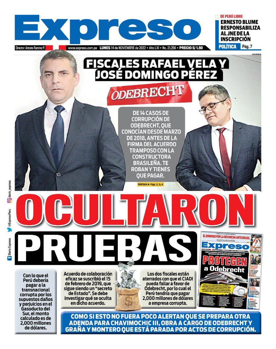 Sra. Fiscal y estas 2 joyitas cuando se va investigar